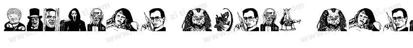 MONSTER PARTY PERSON字体转换